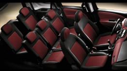 Fiat Doblo 2010 - widok ogólny wnętrza z przodu