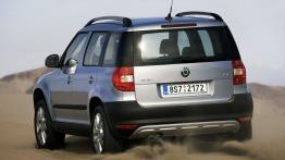 Skoda Yeti 2009 - widok z tyłu