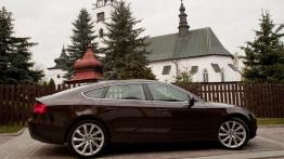 Audi A5 Sportback Facelifting w Szczawnicy - prawy bok