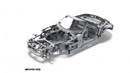 Mercedes SLS AMG Roadster 2012 - schemat konstrukcyjny auta