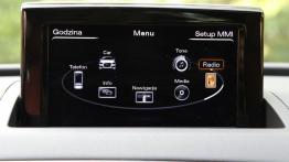 Audi Q3 Facelifting 2.0 TDI quattro - galeria redakcyjna - ekran systemu multimedialnego