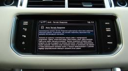 Range Rover Sport II 3.0 SDV6 292KM - galeria redakcyjna - ekran systemu multimedialnego