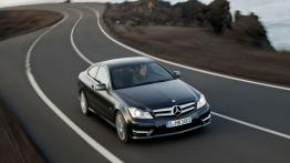 Mercedes klasa C Coupe 2012 - widok z przodu