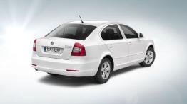 Skoda Octavia II GreenLine Hatchback Facelifting - widok z tyłu