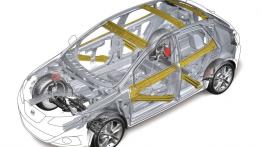 Seat Ibiza 2008 - schemat konstrukcyjny auta