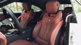 Mercedes-Benz S560 Coupe 4.0 V8 469 KM - galeria redakcyjna - fotel kierowcy, widok z przodu