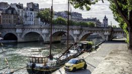 Smart forfour II (2015) w Paryżu - widok z góry