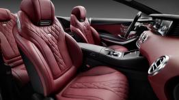 Mercedes-Benz Klasa S Cabrio (2016) - widok ogólny wnętrza z przodu