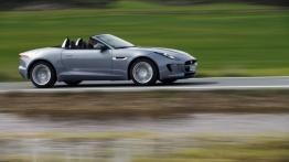 Jaguar F-Type V6 Satellite Grey - prawy bok