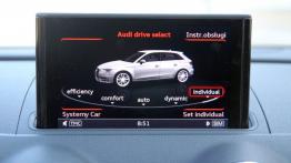 Audi S3 Sportback 2.0 TFSI 300KM - galeria redakcyjna - ekran systemu multimedialnego