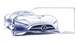 Mercedes AMG Vision Gran Turismo Concept (2013) - szkic auta