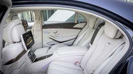 Mercedes S 65 AMG W222 (2014) - tylna kanapa