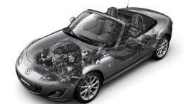 Mazda MX5 Soft Top - schemat konstrukcyjny auta