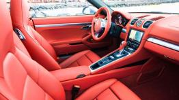 Porsche Boxster - prezentacja w Saint Tropez - widok ogólny wnętrza z przodu