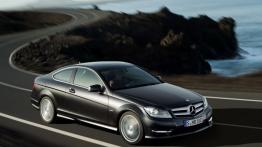 Mercedes klasa C Coupe 2012 - widok z przodu