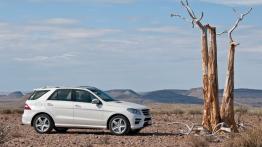 Mercedes klasa M 2012 - prawy bok