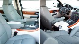 Land Rover Range Rover Sport 2007 - widok ogólny wnętrza z przodu