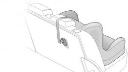 Seat Ibiza 2008 - fotelik dziecięcy z tyłu