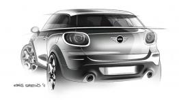 Mini Paceman - szkic auta