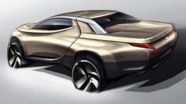 Mitsubishi GR-HEV Concept (2013) - szkic auta