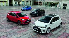 Toyota Yaris III Facelifting (2014) - widok z góry