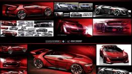 Volkswagen GTI Roadster Concept (2014) - szkic auta