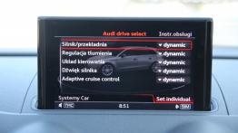 Audi S3 Sportback 2.0 TFSI 300KM - galeria redakcyjna - ekran systemu multimedialnego