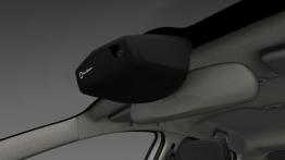 Renault Megane III Coupe Facelifting - obszar nad lusterkiem wstecznym