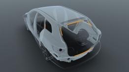 Toyota Avensis III kombi Facelifting - schemat konstrukcyjny auta