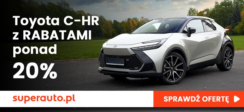 Toyota C-HR z rabatami