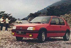Peugeot 205 I Hatchback 1.9 GTI 128KM 94kW 1986-1987 - Ocena instalacji LPG