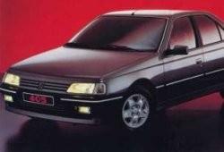Peugeot 405 I Sedan 1.6 75KM 55kW 1987-1988