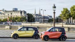 Smart forfour II (2015) w Paryżu - lewy bok