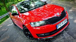 Skoda Rapid Monte Carlo 1.2 TSI 105 KM - galeria redakcyjna - widok z przodu