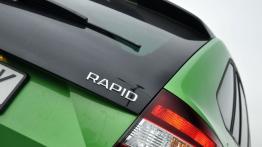 Skoda Rapid II Spaceback - galeria redakcyjna (2) - emblemat