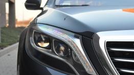 Mercedes S (W222) 350 BlueTEC L - galeria redakcyjna - prawy przedni reflektor - wyłączony