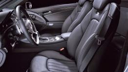 Mercedes SL 65 AMG - widok ogólny wnętrza z przodu