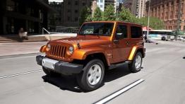 Jeep Wrangler 2011 - widok z przodu