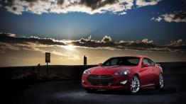 Hyundai Genesis Coupe Facelifting - widok z przodu