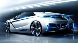 Honda EV-Ster Concept - szkic auta