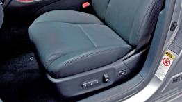 Lexus GS 450H 2008 - fotel kierowcy, widok z przodu