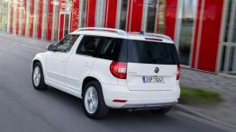 Skoda Yeti Facelifting (2014) - widok z tyłu