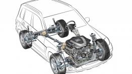 Mercedes GLK Facelifting - schemat konstrukcyjny auta