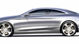Mercedes klasy S Coupe (2014) - szkic auta