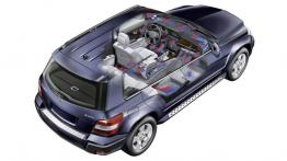 Mercedes GLK Facelifting - schemat konstrukcyjny auta