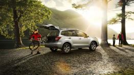 Subaru Forester IV - wersja europejska - tył - bagażnik otwarty