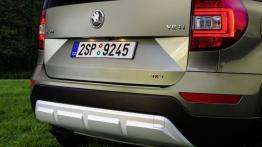 Skoda Yeti Facelifting (2014) - zderzak tylny