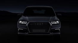 Audi Q7 II e-tron 2.0 TFSI quattro (2016) - przód - reflektory włączone