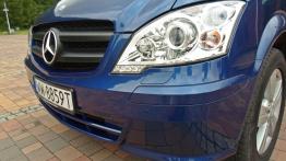 Mercedes Vito W639 Furgon Facelifting 110 CDI 95KM - galeria redakcyjna - lewy przedni reflektor - w