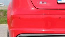Audi S3 Sportback 2.0 TFSI 300KM - galeria redakcyjna - tył - inne ujęcie